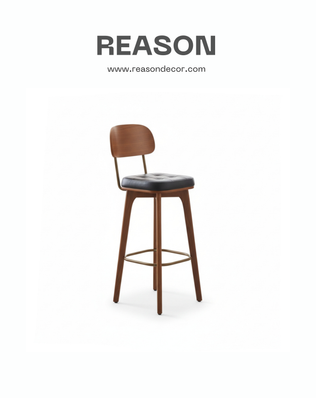 เก้าอี้บาร์ขาไม้ CH048