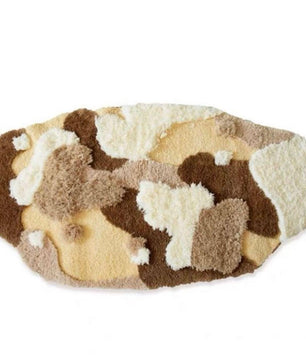 พรมขนหนานุ่ม สลับระดับ ไล่สี