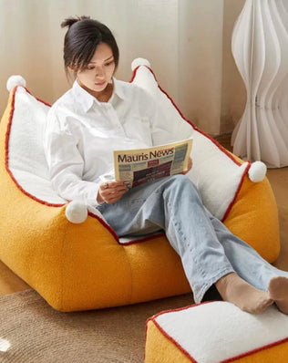 ชุดโซฟา beanbag ผ้าขนแกะ