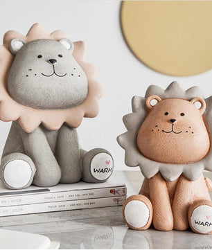 กระปุกออมสิน น้องสิงโต DS012