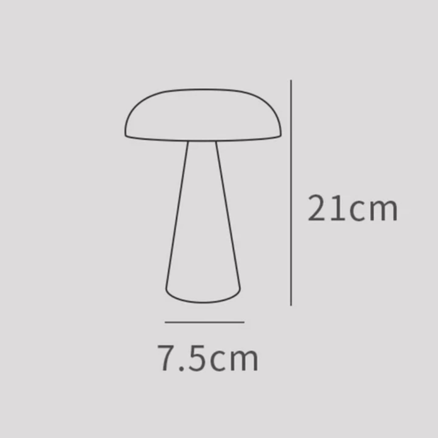 โคมไฟทรงเห็ด รุ่น mushroom DS041