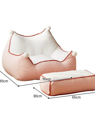 ชุดโซฟา beanbag ผ้าขนแกะ