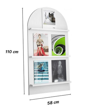 ชั้นตั้งโชว์ของ 3 ชั้น RL003