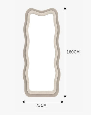 กระจกตั้งพื้น มินิมอล ( MR009