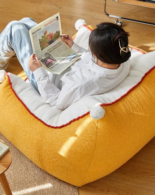 ชุดโซฟา beanbag ผ้าขนแกะ
