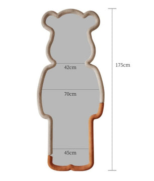 กระจกตั้งพื้น MR040