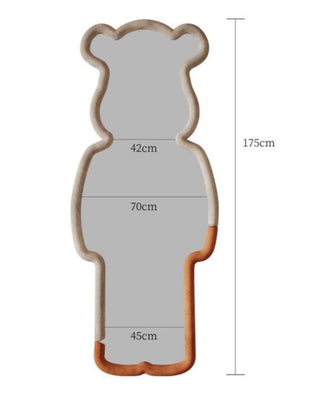 กระจกตั้งพื้น MR040