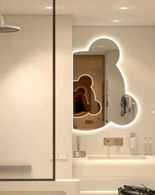 กระจกติดผนัง ( MR026 ) น้องหมี