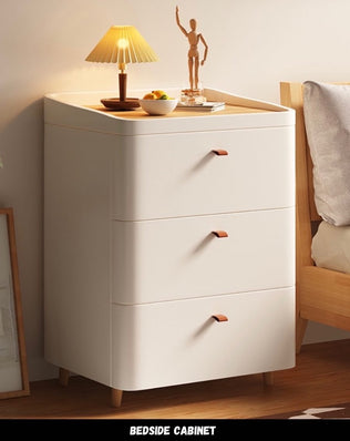 ตู้ลิ้นชักเก็บของขาไม้ RL039