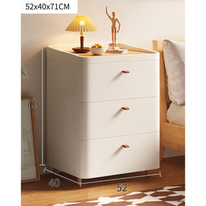 ตู้ลิ้นชักเก็บของขาไม้ RL039