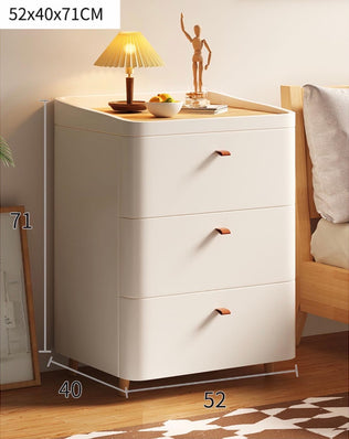 ตู้ลิ้นชักเก็บของขาไม้ RL039